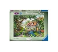 Ravensburger Down The No.1 Flower Hill Lane-Rompecabezas de 1000 Piezas para Adultos y niños a Partir de 12 años, Multicolor, Talla única (12000131)
