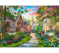 Ravensburger Down the Lane No.4 Church Lane 1000 Piece Jigsaw Puzzles for Adults