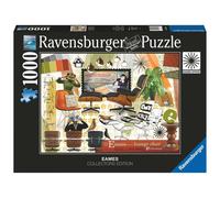 Ravensburger Eames Design Classics Jigsaw Puzzle - 1000 piezas | Montaje de diseo nico de mediados de siglo | Tecnologa SoftClick para un ajuste p