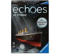 Ravensburger Echoes Titanic - Juego de encuesta de Audio para Adultos y niños a Partir de 14 años - De 1 a 4 Jugadores - Funciona con aplicación Gratuita para Smartphone - Mixta - 24739 - Versión