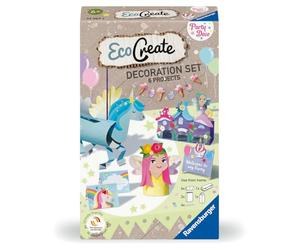 Ravensburger - Eco Create Mini, Set de Fiesta Unicornios, Juego Creativo, Manualidades Creativas de Tema Unicornios, Idea de Regalo para Niños y Niñas 6+ Años