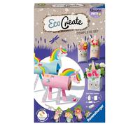 Ravensburger Unicornio EcoCreate 18438 Unicorn Party-Niños a Partir de 6 años, Color Morado