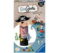 Ravensburger - EcoCreate Mini: Piratas, Reciclaje Creativo 6+ Años