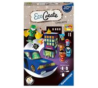 Ravensburger - EcoCreate Mini: Superhéroes, Manualidades Niños 6 Años o Más, Kit Manualidades, Juego Educativo, Regalo Niños 6 Años, Reciclaje Creativo con Ideas Manualidades