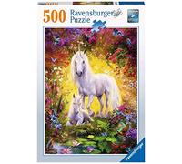 Ravensburger Erwachsenenpuzzle-14825 7 Puzzle 500 piezas Unicornio y potrico, Multicolor (14825 7) , color/modelo surtido