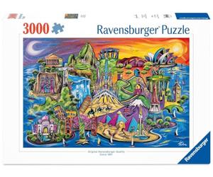 Ravensburger Erwachsenenpuzzle 3000 Teile - Schätze Der Welt