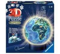 Ravensburger Erwachsenenpuzzle- Tierra en diseño, luz Nocturna. (Ravensburger Spieleverlag 11844) , color, modelo surtido