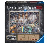 Ravensburger Escape Puzzle The Toy Factory 368 Piebra de rompecabezas para nios y adultos de 12 aos en adelante - 16531 - una experiencia de sala d