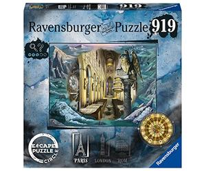 Ravensburger - Escape Room Paris, Puzzle 919 Piezas, Puzzle para Adultos y Niños 14 años o más, Juego Escape, Rompecabezas