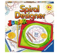 Ravensburger Espiral Designer Junior 29699 Aprender a Dibujar para niños a Partir de 4 años, Juego de Dibujo Creativo con Plantillas para Coloridas imágenes en Espiral y Mandalas