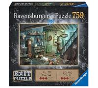 RAVENSBURGER PUZZLE- Gruselkeller-Puzle de 759 Piezas, Exit entusiastas a Partir de 12 años Puzzle, Color 1. (15029)
