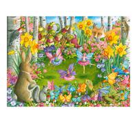 Ravensburger Fairy Ballet Jigsaw Puzzle - 100 XXL Piezas para nios | nico perfectamente entrelazado | Diseo colorido y sin miradas | Ideal para de