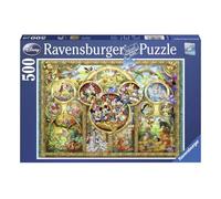 Ravensburger - Familia Disney 500 Piezas | Puzzle 500 Piezas Adultos | Rompecabezas Adultos | Mide 49x36cm | Ideas Regalo