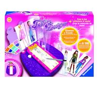 Ravensburger - Fashion Designer, Crea Tu Colección de Moda, Más de 500 combinaciones, Transportable, Juego Niñas 6 Años o Más