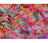 Ravensburger Fish in Fuchsia 500 Piece Jigsaw Puzzle - Colourf (Importación USA)