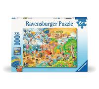 Ravensburger - Puzzles XXL Cuatro Estaciones De Diversión | Puzzle 6 Años O Más | Regalo Niño 6 Años O Más De 100 Piezas | Rompecabezas Niños De 36 X 49 Cm | Ravensburger Puzzle