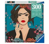 Ravensburger - Frida Kahlo | Puzzle 300 Piezas para Adultos, 27x39 cm | Puzzle Moment de 300 piezas inspirado en Frida Kahlo, ideal para relajarse y desconectar con una actividad creativa.
