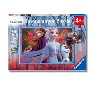 Ravensburger - Frozen, Puzzle niños 4 años, Incluye 2 Puzzles de 24 Piezas