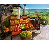 Ravensburger Fruit Market, Croacia - Rompecabezas de 500 piezas para adultos