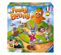 Ravensburger - Funny Bunny, Juego de mesa desde 4 años, +2 jugadores | Juego infantil Funny Bunny, para niños a partir de 4 años, durante una sesión de juego y en partidas con familiares o amigos.
