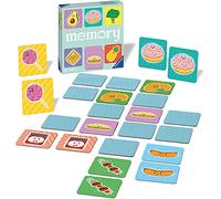 Ravensburger Funny Food Memory Matching Picture Snap Pairs Game for Kids Age 3 Years Up