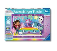 Ravensburger - Gabby's Dollhouse, Puzzle niños 6 años, Puzzle 100 Piezas XXL