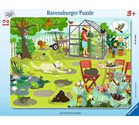 RAVENSBURGER PUZZLE- Gatito Infantil con Marco (8-17 Piezas, para niños a Partir de 3 años) (05244)
