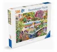 Ravensburger Glorious Garden Center - Rompecabezas de 500 piezas, gran regalo para rompecabezas, artesanía alemana de primera calidad, madera sostenible certificada FSC