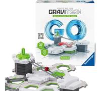 Ravensburger - Gravitrax GO Flexible | Circuito Canicas con 37 Piezas | Rompecabezas Niños Nivel Base | Juegos para Niños De 8 Años | Juegos Mesa Compatibles con Todos Los Gravitrax