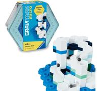 Ravensburger - GraviTrax Micro Set S Ocean Blue, Pista canica 63, 8+ años | Construcciones para niños GraviTrax con 63 piezas para crear circuito canicas. Formato compacto y portátil. Desde 8 años.