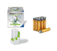 Ravensburger GraviTrax Power Elevator, extensión Pista, 8+ años, & Pilas AAA Alcalinas Amazon Basics 12 Unidades, 10 años