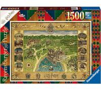 Ravensburger Harry Potter Hogwarts Mapa 1500 Piezas Puzle Rompecabezas Para Años