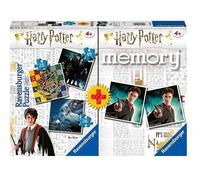 Ravensburger - Harry Potter - Memory + Pack 3 Puzzles