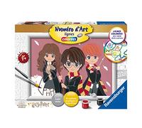 Ravensburger - Harry Potter | Pintar Por Numeros Niños | Painting By Numbers | Kit Pintura Niños Completo | Manualidades Niña 7 Años | Incluye Marco 13x18cm