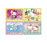 Ravensburger - Hello Kitty 4 X 100 Piezas | Puzzle 5 Años O Más | Rompecabezas Niños De 36 X 26 Cm | Ravensburger Puzzle | Regalos para Niños De 5 Años