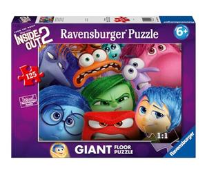 Ravensburger - Inside out 2, Puzzle niños 6 años, Puzzle Gigante para el Suelo de 125 Piezas