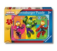 Ravensburger - Iron Man, Puzzle niños 3 años, 35 Piezas, Juego Educativo
