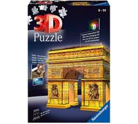 Ravensburger Italia Arco De Triunfo Puzzle, Edición Nocturna 3D
