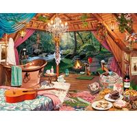 Ravensburger Jigsaw Puzzle Cozy Camping, 500º.