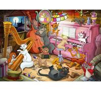 Ravensburger - Jigsaw rompecabezas Disney Aristocats, 1000 piezas. 120007537 Dis