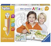 Ravensburger - Juego completo de lectores interactivos Tiptoi - Mi primer libro Atlas en francés - Juegos electrónicos educativos - A partir de 5 años - 00032