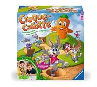 Ravensburger - Juego de cartas Croque Carotte+ - 2-4 jugadores, 4+ años, versión francesa