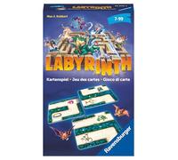 Ravensburger® - Juego de Cartas Labyrinth 20849, el clásico Familiar para 2 a 6 Jugadores, Juego para niños a Partir de 7 años