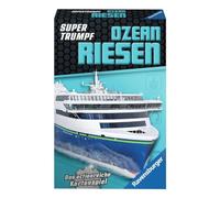 Ravensburger Juego de Cartas para niños 20698 - Juego de Cartas supertriunfo Gigantes océanos, cuarteto y Triunfo para Aficionados a la tecnología a Partir de 7 años