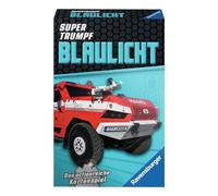 Ravensburger Juego de cartas Supertriunfo luz azul 20686 - Cuarteto y triunfo, a partir de 7 años