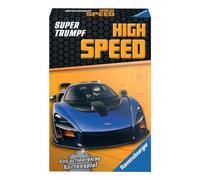 Ravensburger Juego de Cartas Supertrumpf High Speed 20687, Juego de cuarteto y Triunfo para Aficionados a la tecnología a Partir de 7 años
