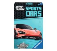 Ravensburger Juego de Cartas Supertrumpf Sports-Cars 20683, Juego de cuarteto y Triunfo para Aficionados a la tecnología a Partir de 7 años
