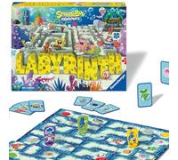 Ravensburger - Juego De Mesa 7 Años Laberinto Bob Esponja | 2-4 Jugadores | Juegos De Mesa Familiares | Bob Esponja | Juegos De Mesa Adulto | Board Games