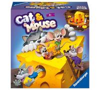 Ravensburger - Juego De Mesa Gato Y Ratón | 2-4 Jugadores | Regalos Niña 4 Años | Board Games | Juegos De Mesa Niños 4 Años O Más |10 Minutos | Regalo Navidad