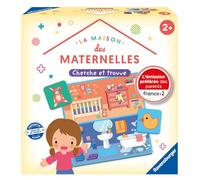 Ravensburger - Juego Educativo - Busca y Encuentra - The Nursery School - Un Primer Juego Educativo Que combina la observación y la asociación - A Partir de 2 años - 23021
